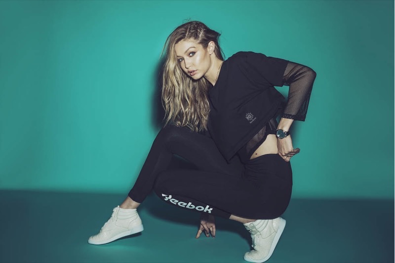 Gigi Hadid Releases Athleisure Clothing Collection With Reebok