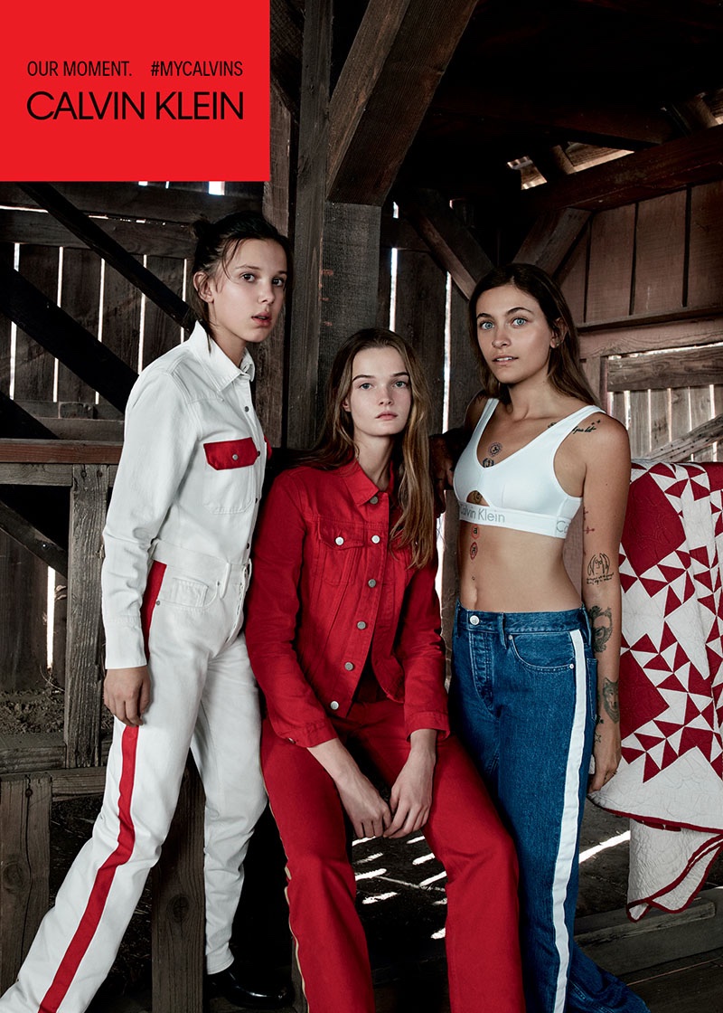 Paris Jackson Calvin Klein Jeans Spring 2018 Ad Campaign