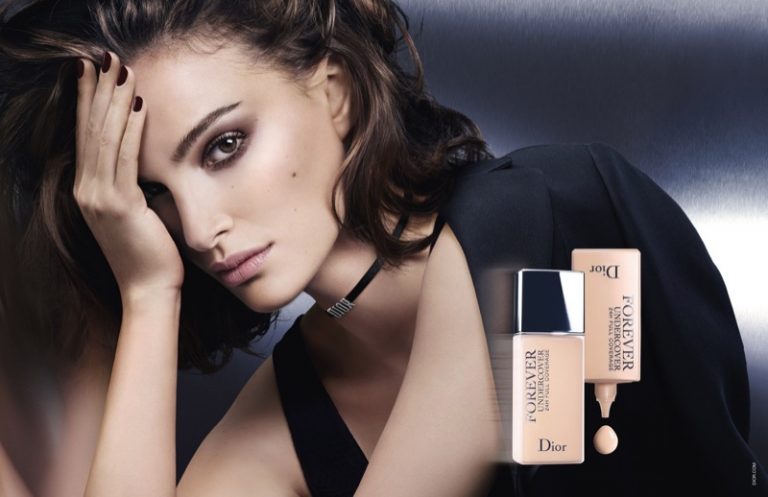 Natalie Portman | Dior Diorskin Forever Foundation | Ad Campaign