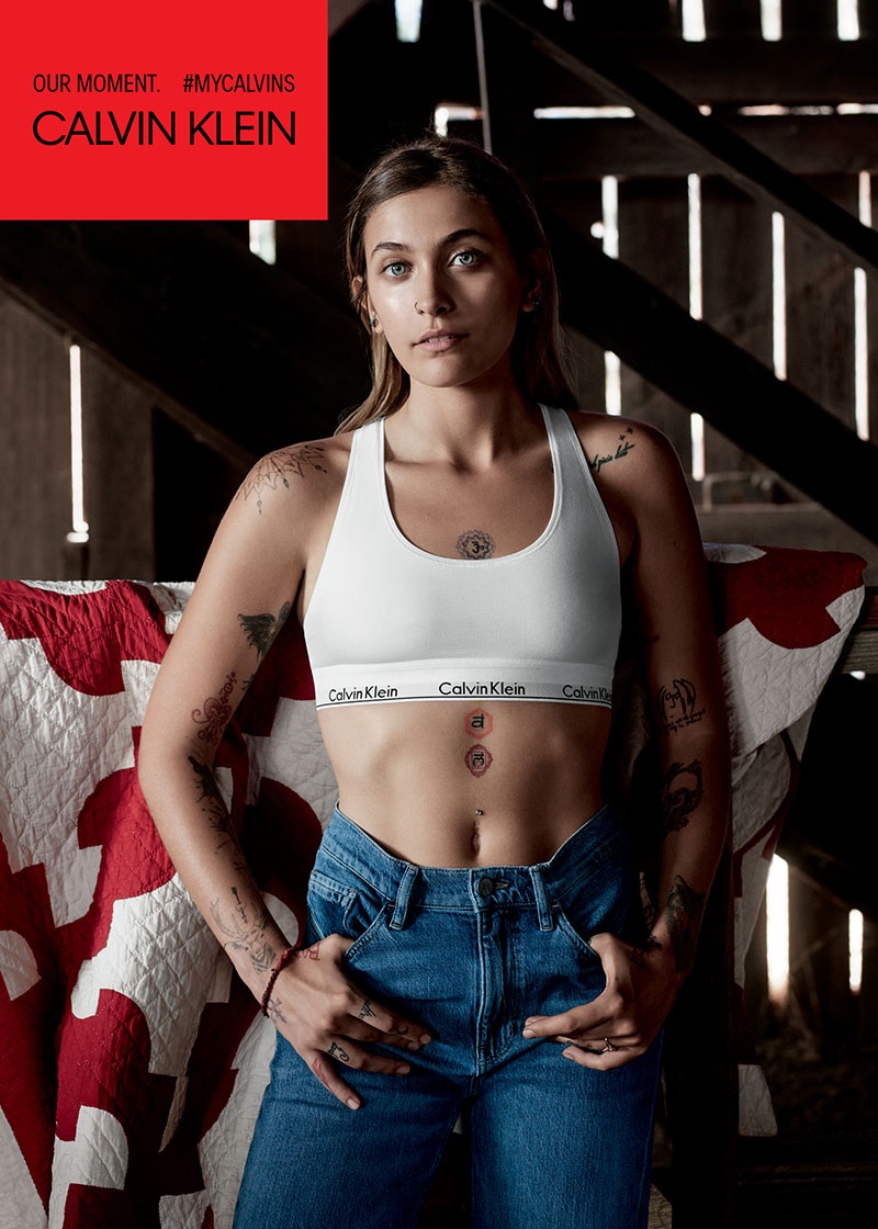 Paris Jackson Lands a Fashion Campaign with Millie Bobby Brown for Calvin  Klein