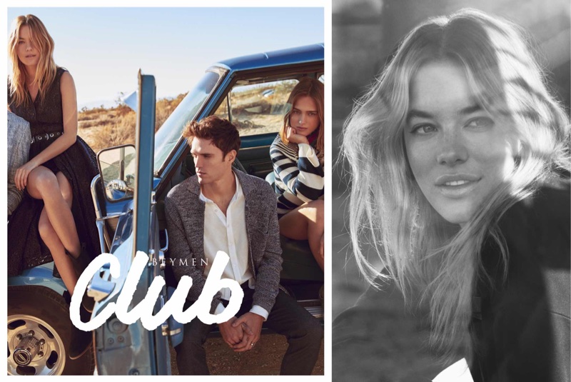 Camille Rowe appears in Beymen Club's spring-summer 2018 campaign