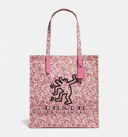 coach x keith haring tote