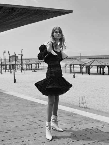 Sofia Mechetner Telva Magazine Black Outfit Editorial 4795