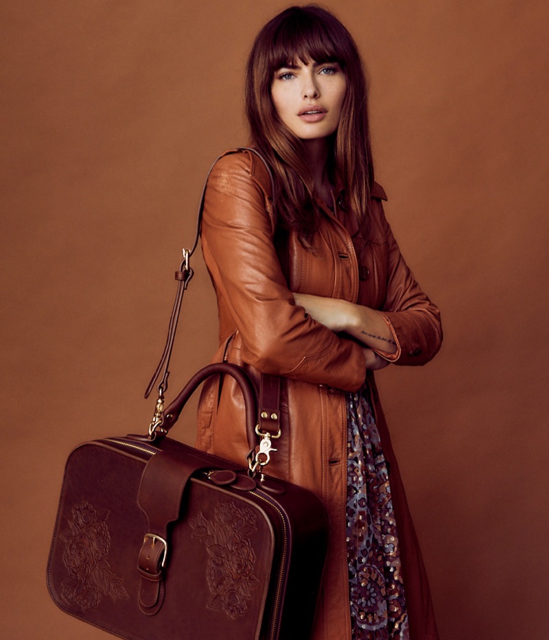 Model Alyssa Miller fronts Pilgrim handbag and luggage campaign