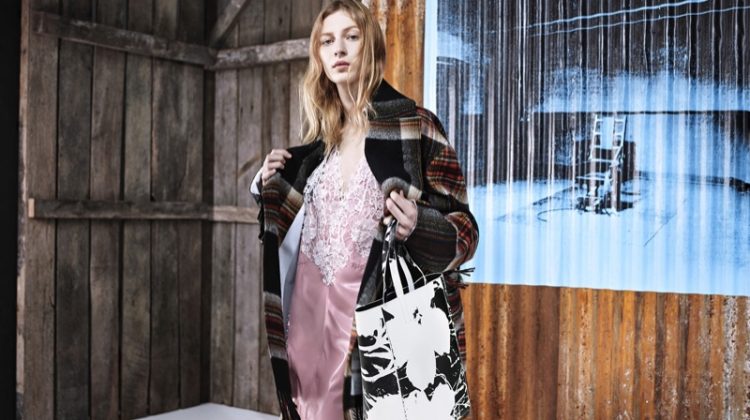 Julia Nobis stars in Calvin Klein's pre-fall 2018 campaign