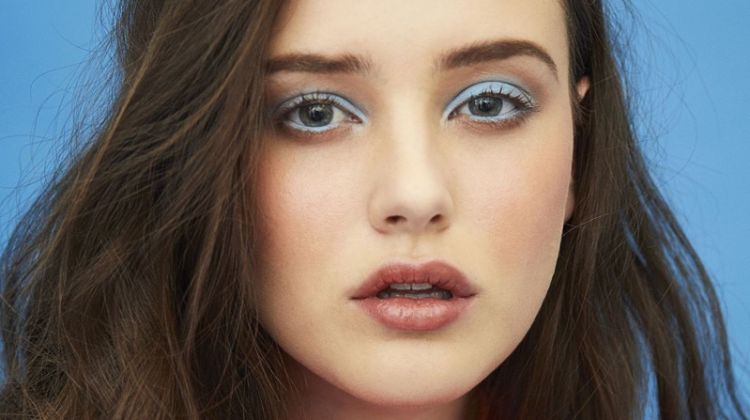 Ready for her closeup, Katherine Langford wears Valentino dress