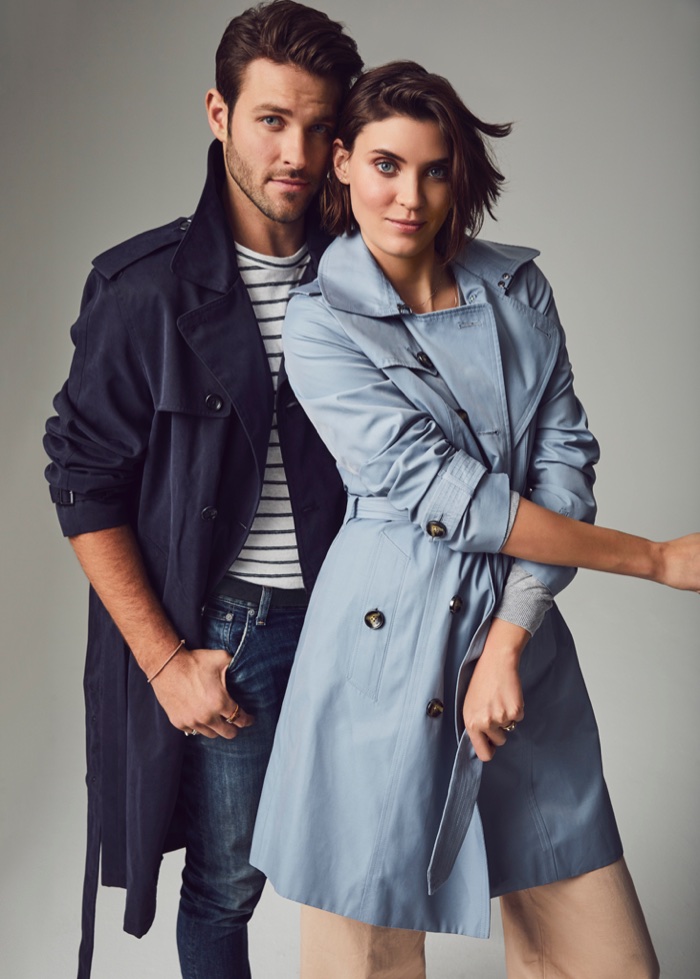 London Fog taps Alison Nix and Chad Masters for spring-summer 2018 campaign