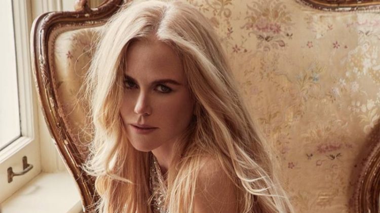 Shining in crystals, Nicole Kidman wears Dundas Atelier minidress