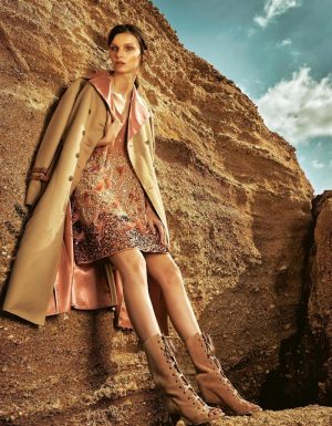 Romana Umrianova | Grazia Italy | Earthy Hues Editorial