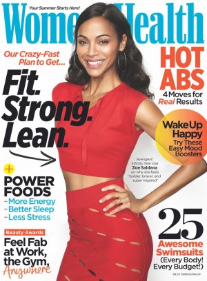 Zoe Saldana | Women's Health | 2018 Cover Photoshoot