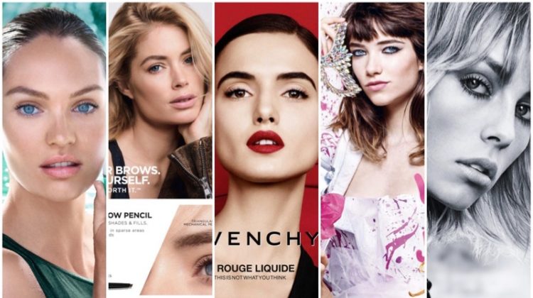 Discover recent beauty campaigns from Biotherm, Givenchy, Juicy Couture and more