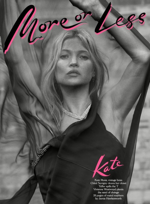 Kate Moss | More or Less Magazine | 2018 Cover Photoshoot
