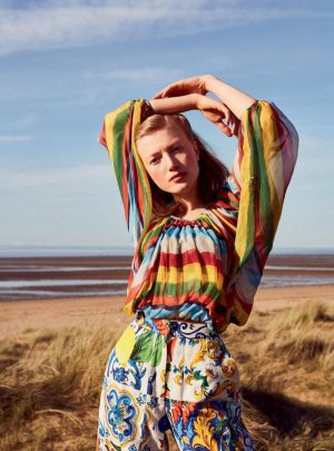 Lou Schoof | Harper's Bazaar UK | Seaside Fashion Editorial