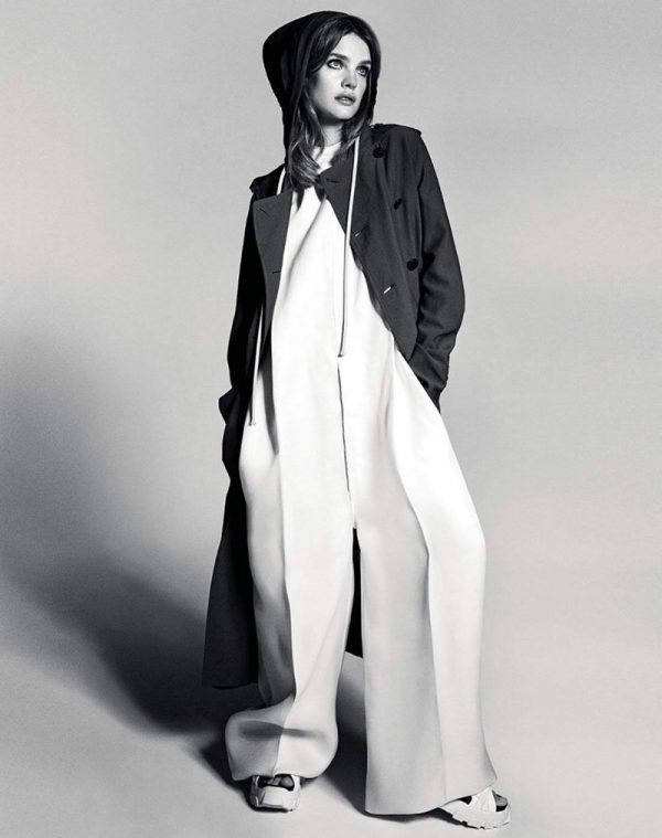 Natalia Vodianova | Vogue Russia | Oversized Fashion Edtiorial