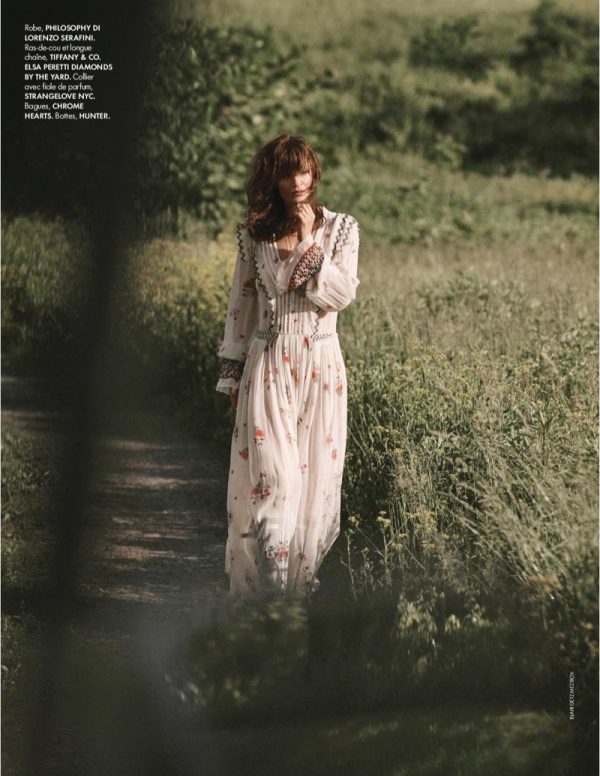 Helena Christensen | ELLE France | 2018 Cover | Outdoor Editorial