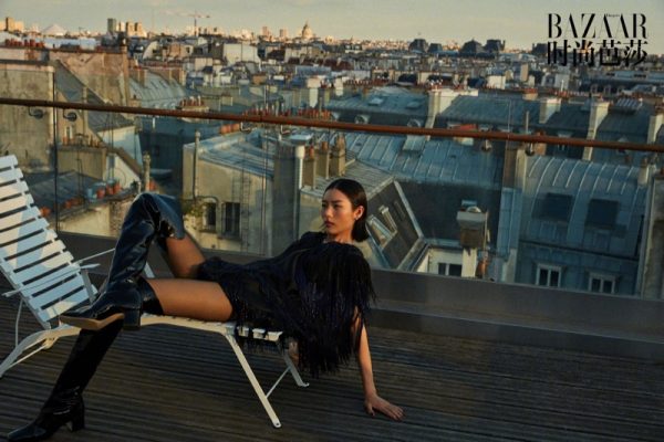 Liu Wen | Harper's Bazaar China | 2018 Cover | Rooftop Editorial