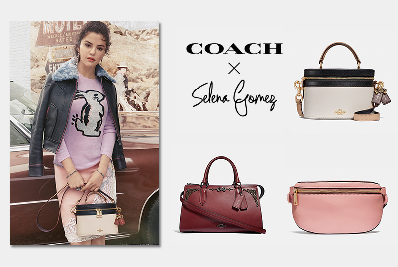 Selena Gomez Coach Bag Collection
