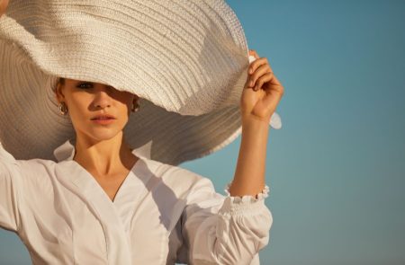 Ginta Lapina | Vanity Fair Italy | Beach Fashion Editorial