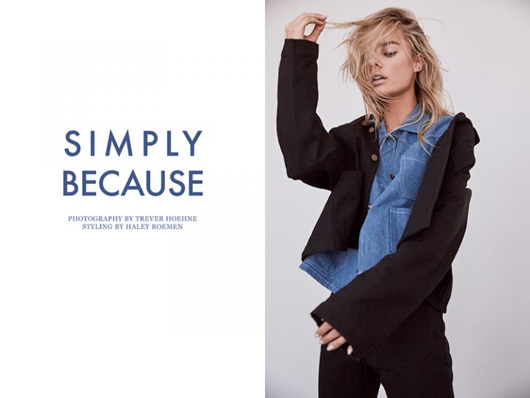 Exclusive: Hannah Kirkelie by Trever Hoehne in 'Simply Because ...