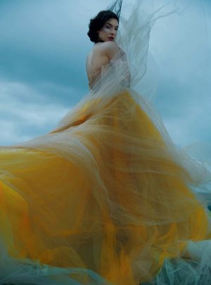 Jacquelyn Jablonski | Harper's Bazaar UK | Dreamy Dress Editorial