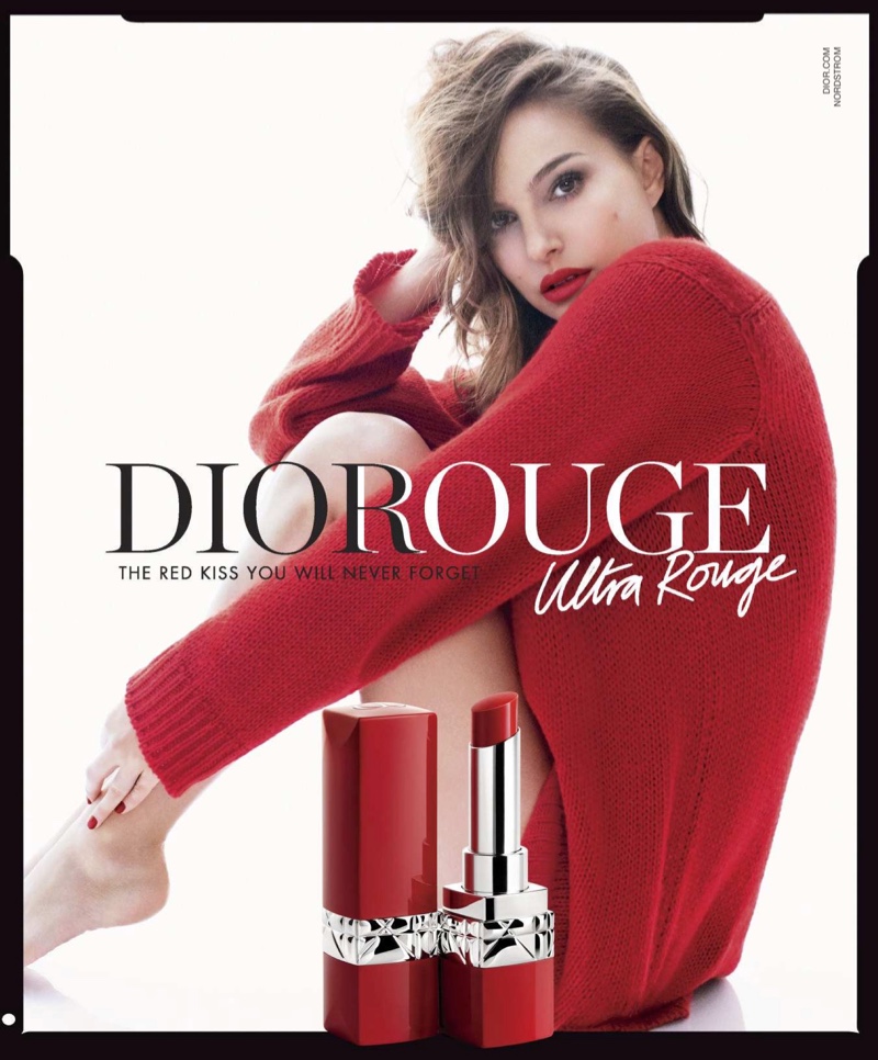 Natalie Portman | Dior Rouge Ultra 