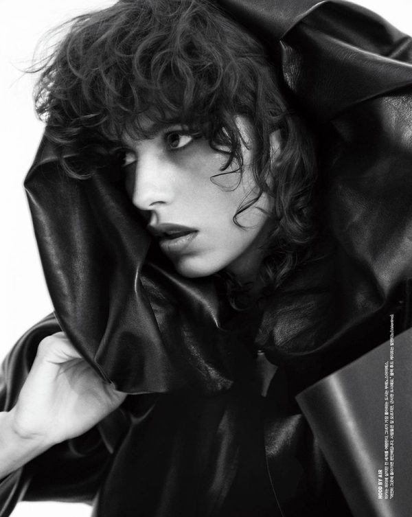 Mica Arganaraz | Vogue Korea | 2018 Cover | Black & White Editorial