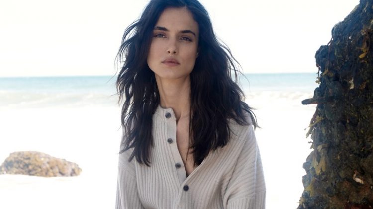 Blanca Padilla stars in Naked Cashmere fall 2018 campaign
