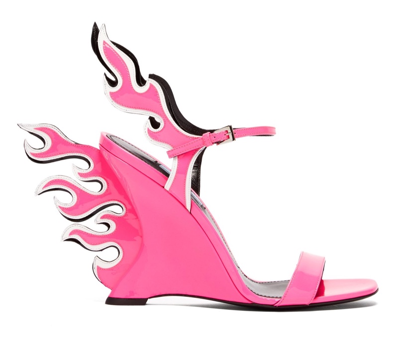 fire heels prada