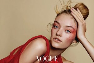 Willow Hand | Vogue Taiwan Me | Red Makeup Editorial