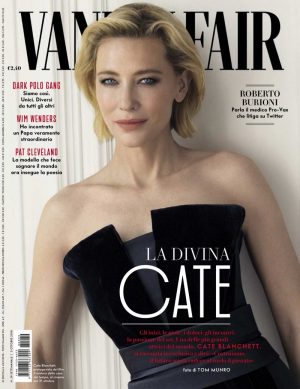 Cate Blanchett | Vanity Fair Italy | 2018 Cover | Giorgio Armani