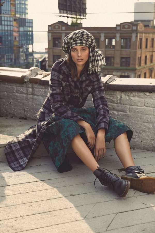 Charlee Fraser S Moda 2018 Cover Plaid Print Editorial