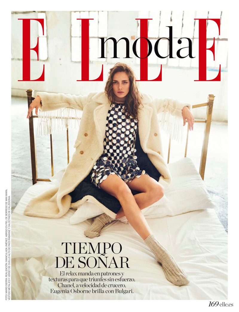 Karmen Pedaru ELLE Spain 2018 Cover Fashion Editorial