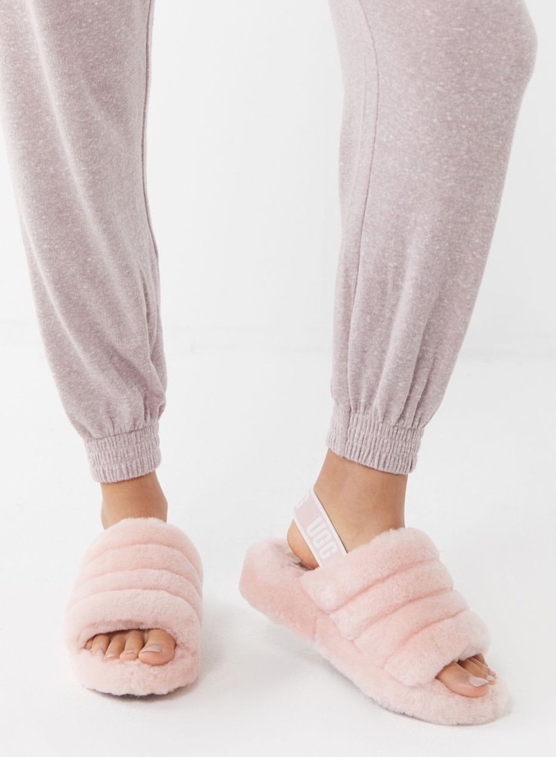 baby pink ugg slippers
