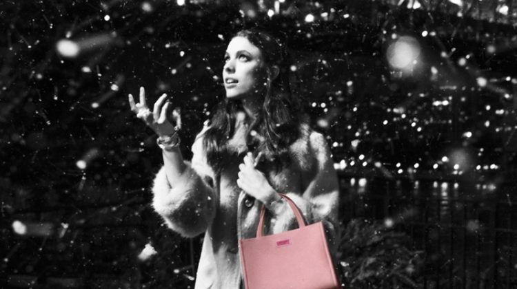 Kate Spade unveils Holiday 2018 campaign with Margaret Qualley