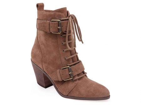 Buy Suede Buckle Boots Women's Shop