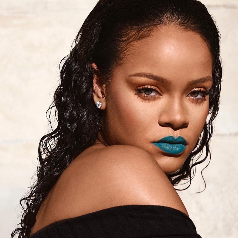 Rihanna Stuns in Fenty Beauty's New Mattemoiselle Shades
