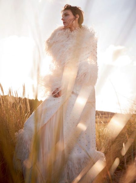 Kati Nescher Harper's Bazaar UK Haute Couture Editorial