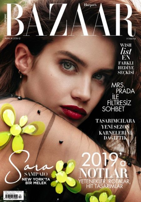 Sara Sampaio Harper's Bazaar Turkey Cover Fashion Shoot