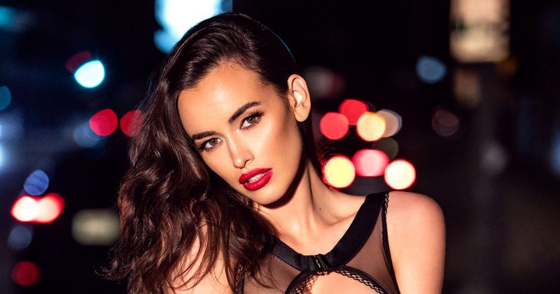 Sarah Stephens is Red-Hot in Honey Birdette Valentine's Day Campaign