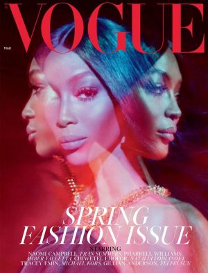 Naomi Campbell Vogue UK March 2019 Cover