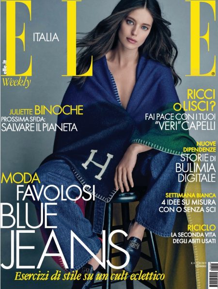 Emily DiDonato ELLE Italy 2019 Cover Fashion Editorial