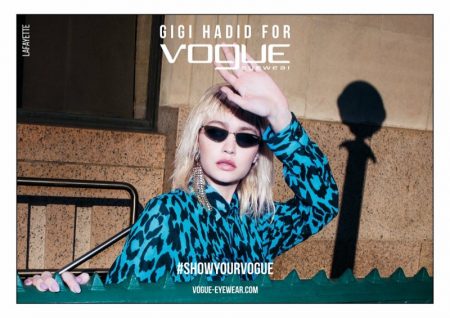 Gigi Hadid x Vogue Eyewear Spring 2019 Ads