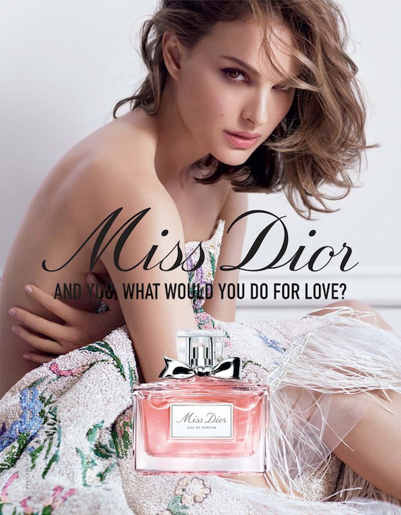 actress on miss dior commercial