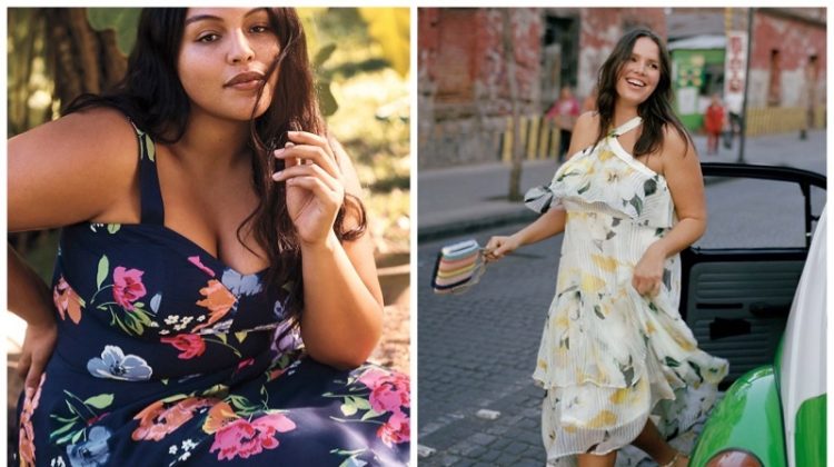 Anthropologie plus sizes and curvy dresses