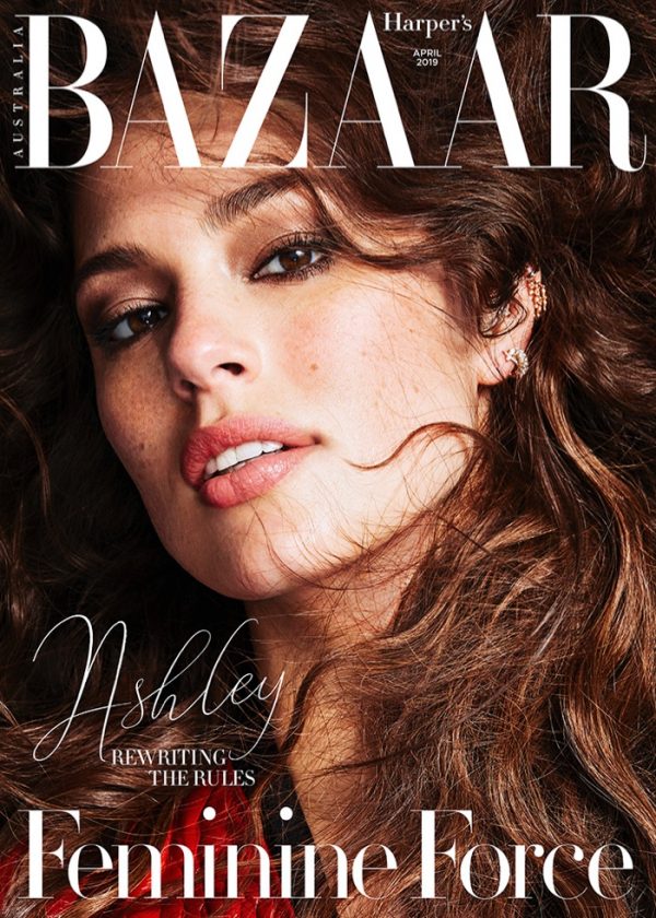 Ashley Graham Harper's Bazaar Australia 2019 Cover Photoshoot