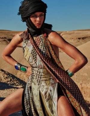 Birgit Kos Vogue Germany Nomadic Fashion Editorial