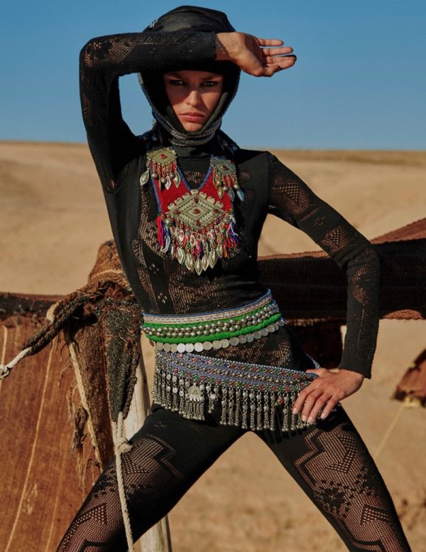 Birgit Kos Vogue Germany Nomadic Fashion Editorial