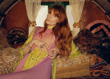 Florence Welch Gucci Jewelry Campaign