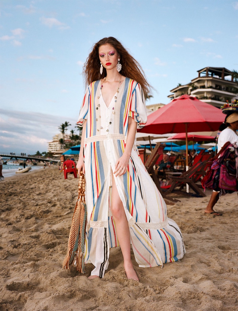 zara beach dresses