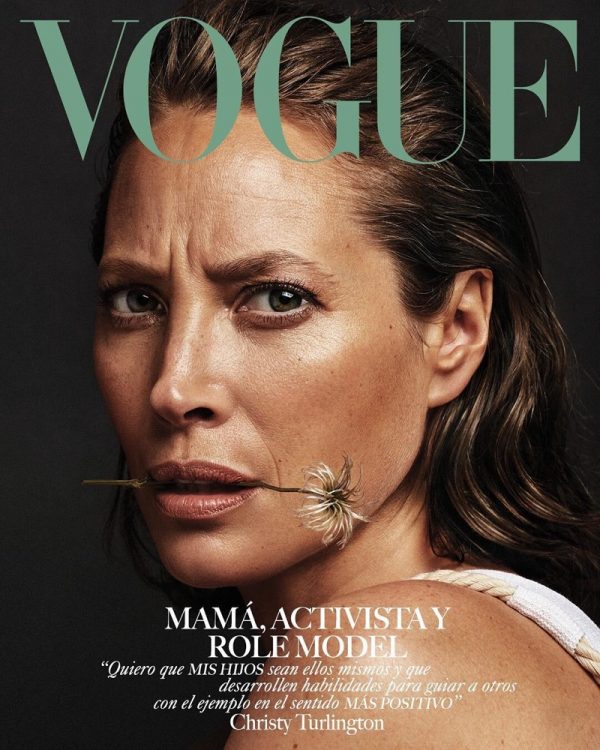 Christy Turlington Vogue Mexico May 2019 Cover Fashion Editorial